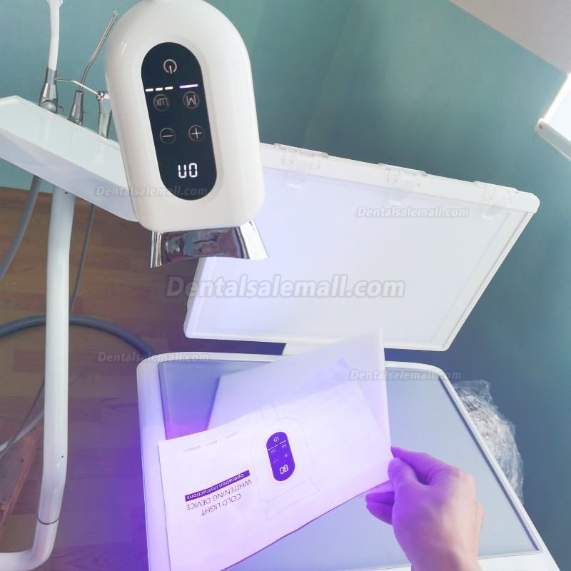 Bonin BM01-C Chair Mounted Dental LED Teeth Whitening Lampe 3 Color Light